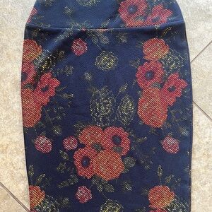 LuLaRoe Floral Pencil Skirt